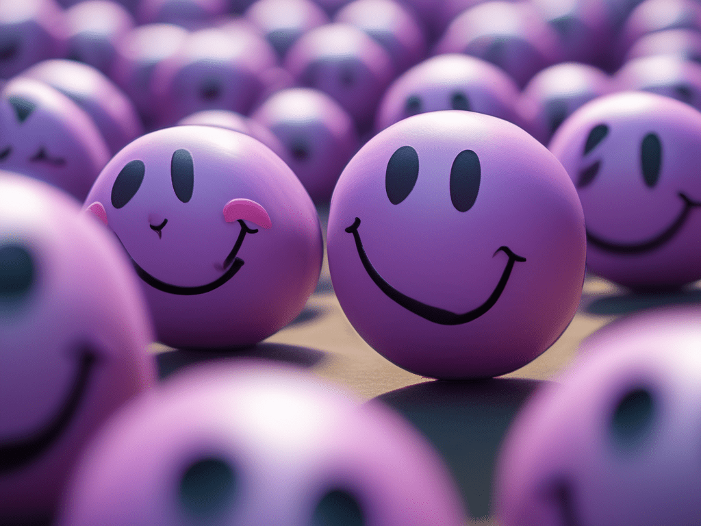 smiling faces with other simling aces to feel connected