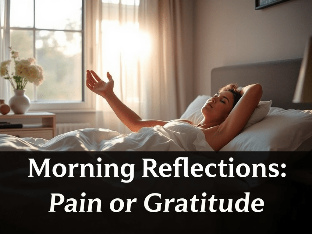Morning Reflections – Pain or&nbsp;Gratitude